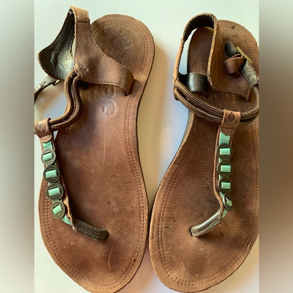 Reef Leather Sandals - Picture 2 of 5